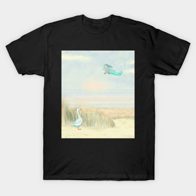 Learning to fly T-Shirt by SkyisBright